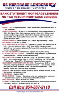 Florida Bank Statement Mortgage Lenders