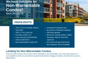 Florida Non Warrantable Condo Lenders